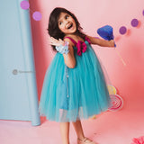 Berry Blue Tutu Dress