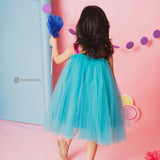 Berry Blue Tutu Dress