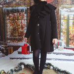 Black Diva Coat Dress
