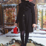 Black Diva Coat Dress