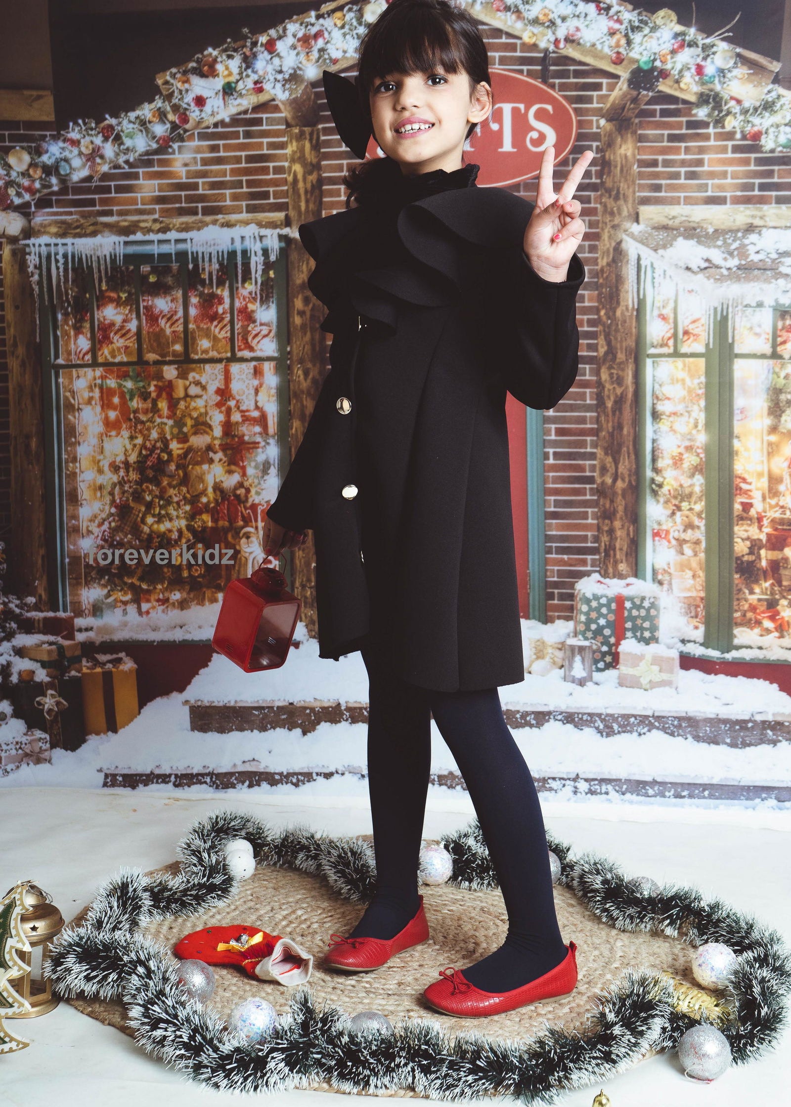 Black Diva Coat Dress1