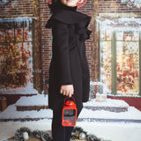 Black Diva Coat Dress