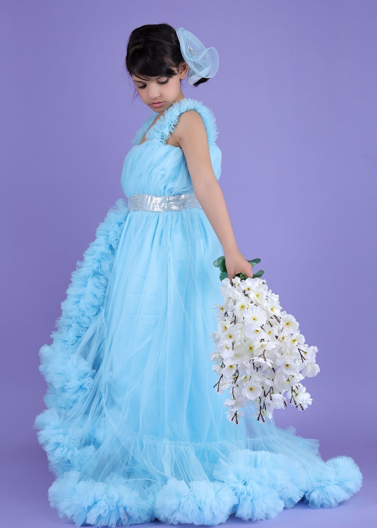 Blooming Sky Luxury Gown