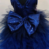 Blue Star Hilow Party dress