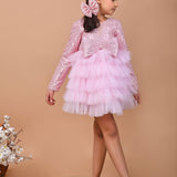 Blush Elegance Party Dress