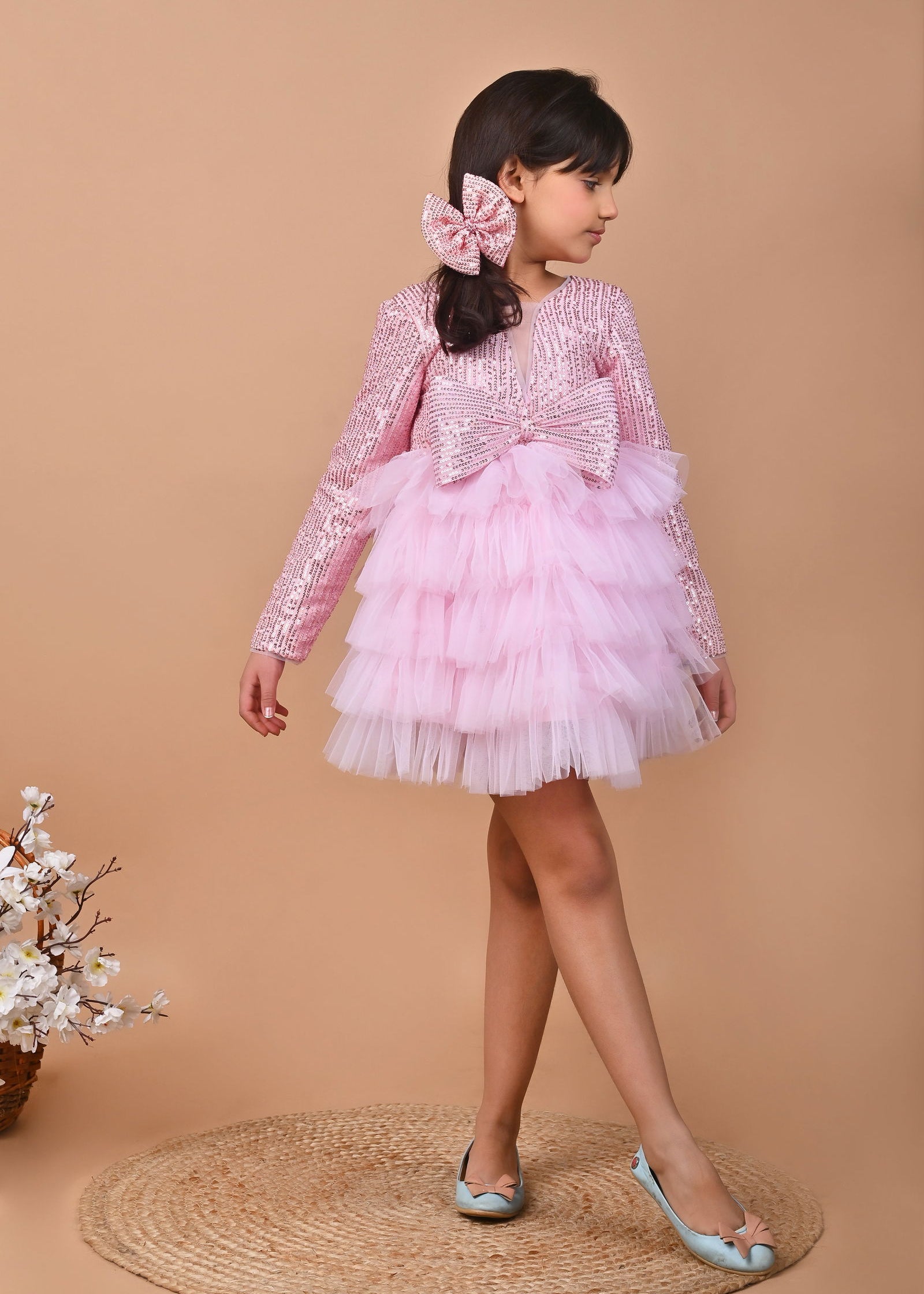 Blush Elegance Party Dress