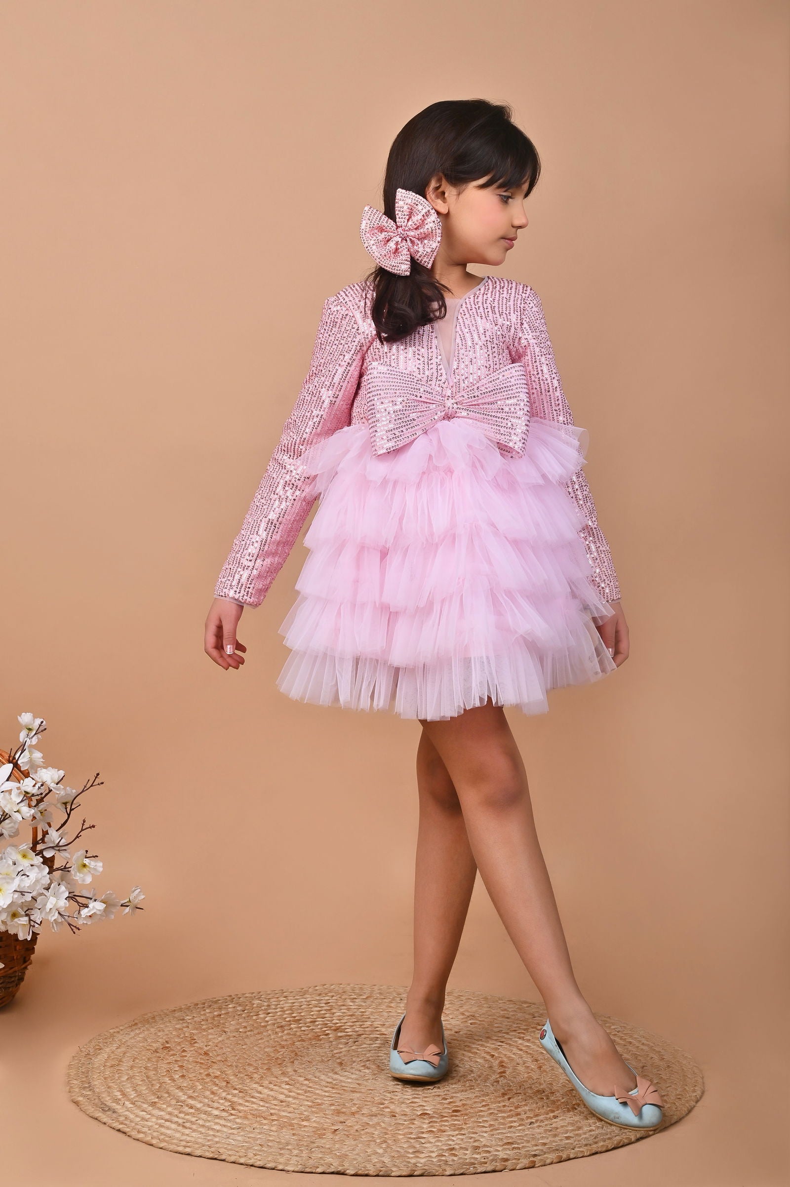 Blush Elegance Party Dress