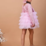 Blush Elegance Party Dress