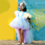Butterfly Flutter HiLow Dress