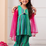 Morpankh Gharara Set