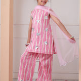 Gulab Gota Farsi Suit Set