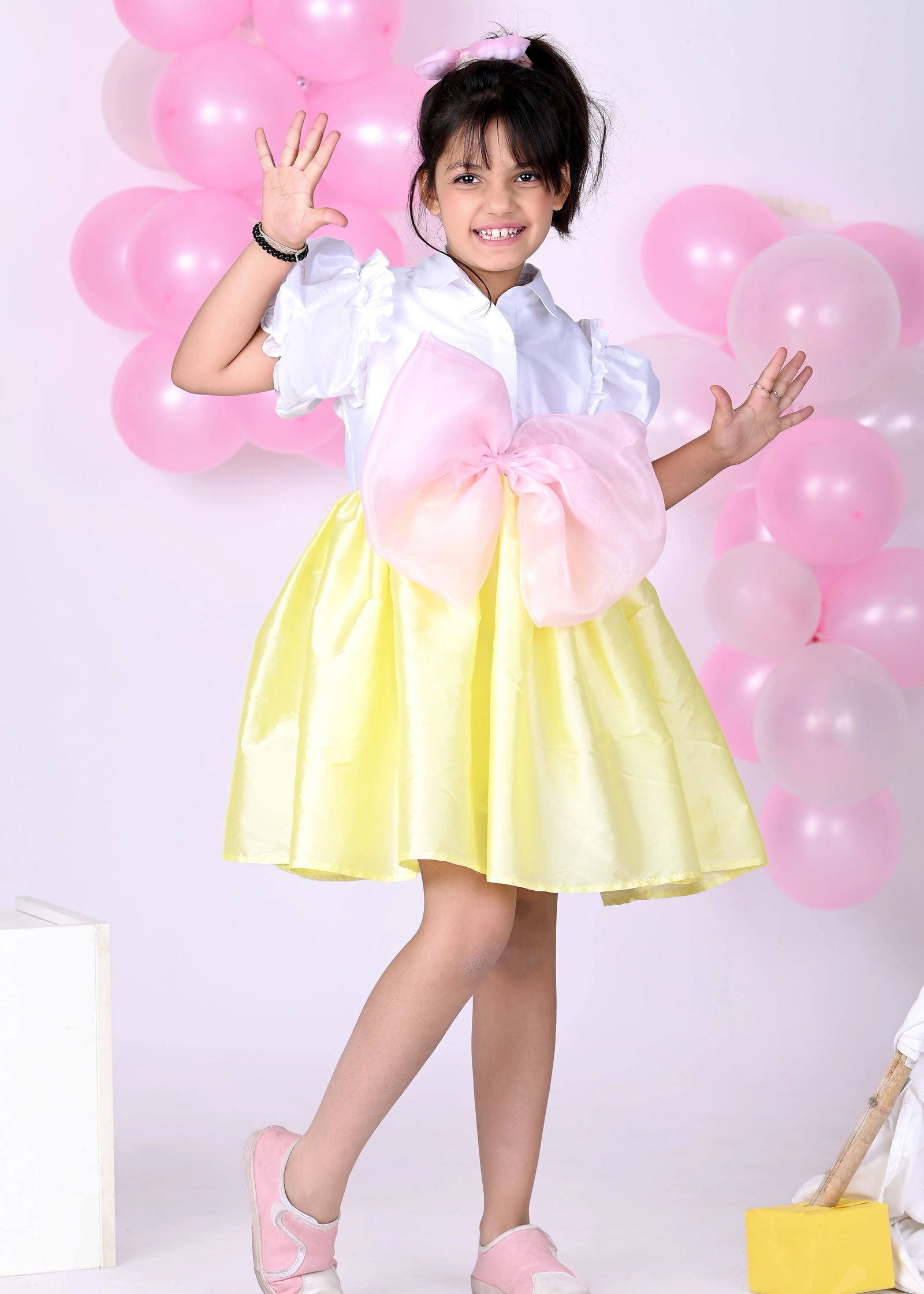 Candy Corn Bubble Dress