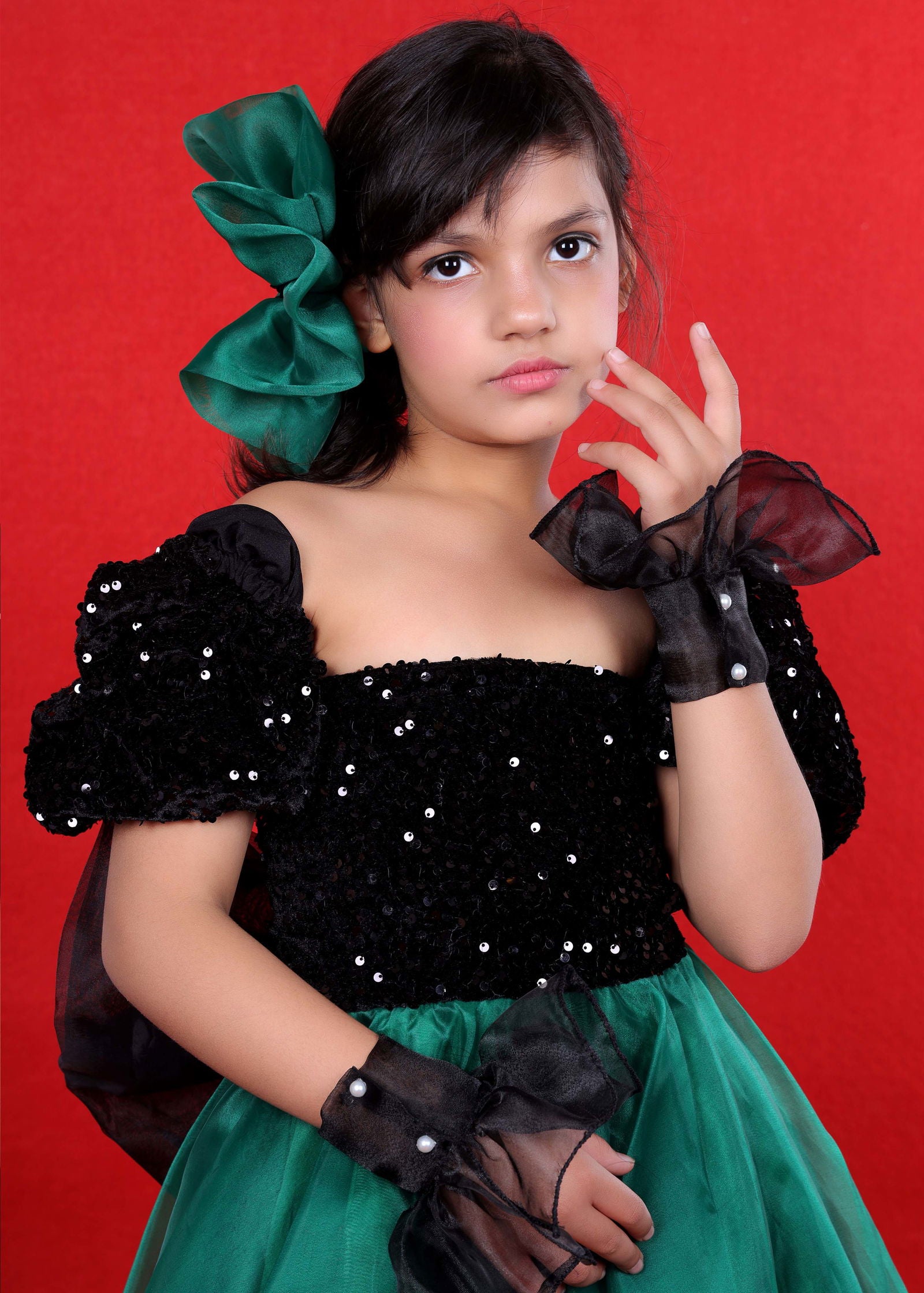 Carol Queen Organza Gown