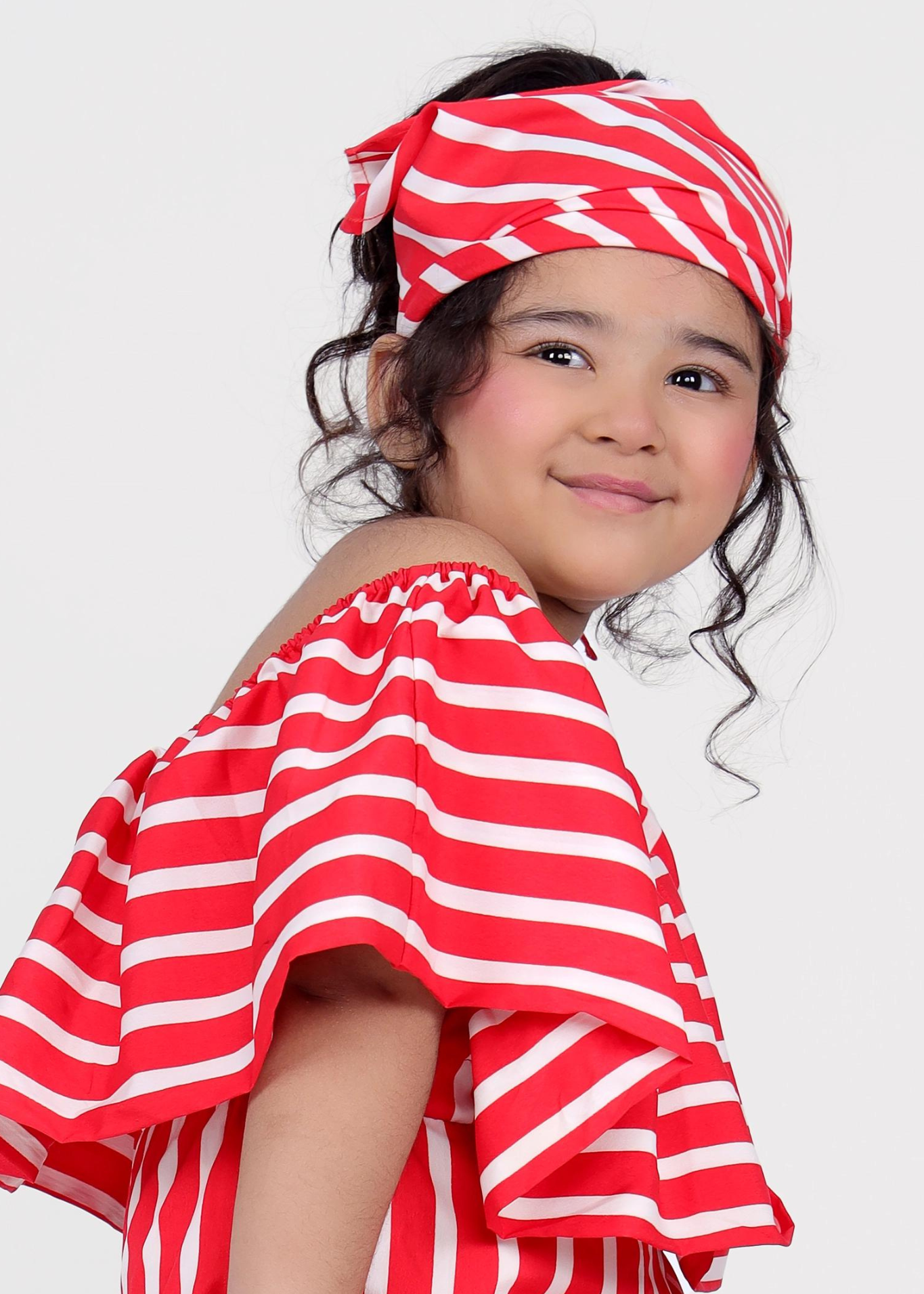 Red Bandana Headband Bandana Style Bandana Print Miranda Retro