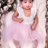 Chirpy Cheeks Crochet Frock