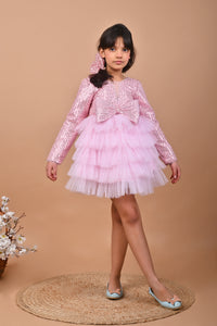 Blush Elegance Party Dress