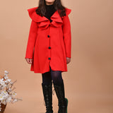 Red Diva Coat Dress