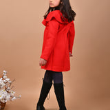 Red Diva Coat Dress