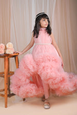 Load image into Gallery viewer, Regal Rose Ruffled Gown
