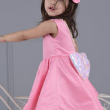 Silky Rose Pearl Frock