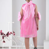 Pink Sequin Grace Tunic