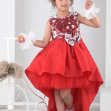 Ruby Princess Hi-Low Dress