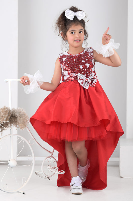 Ruby Princess Hi-Low Dress