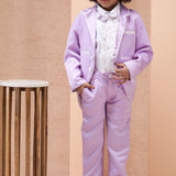 Royal Lavender Charm Set ( With Bowtie )