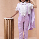 Royal Lavender Charm Set ( With Bowtie )