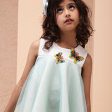 Glimmering Butterfly Wave Dress