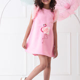 Flamingo Frills Joy Tunic Dress