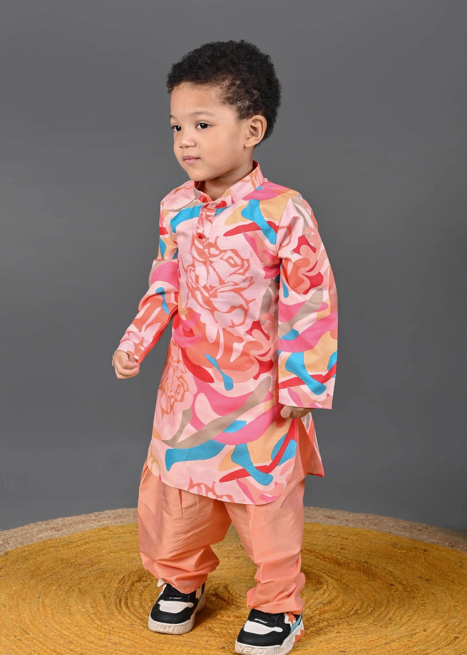 Dapper Drape Kurta Set