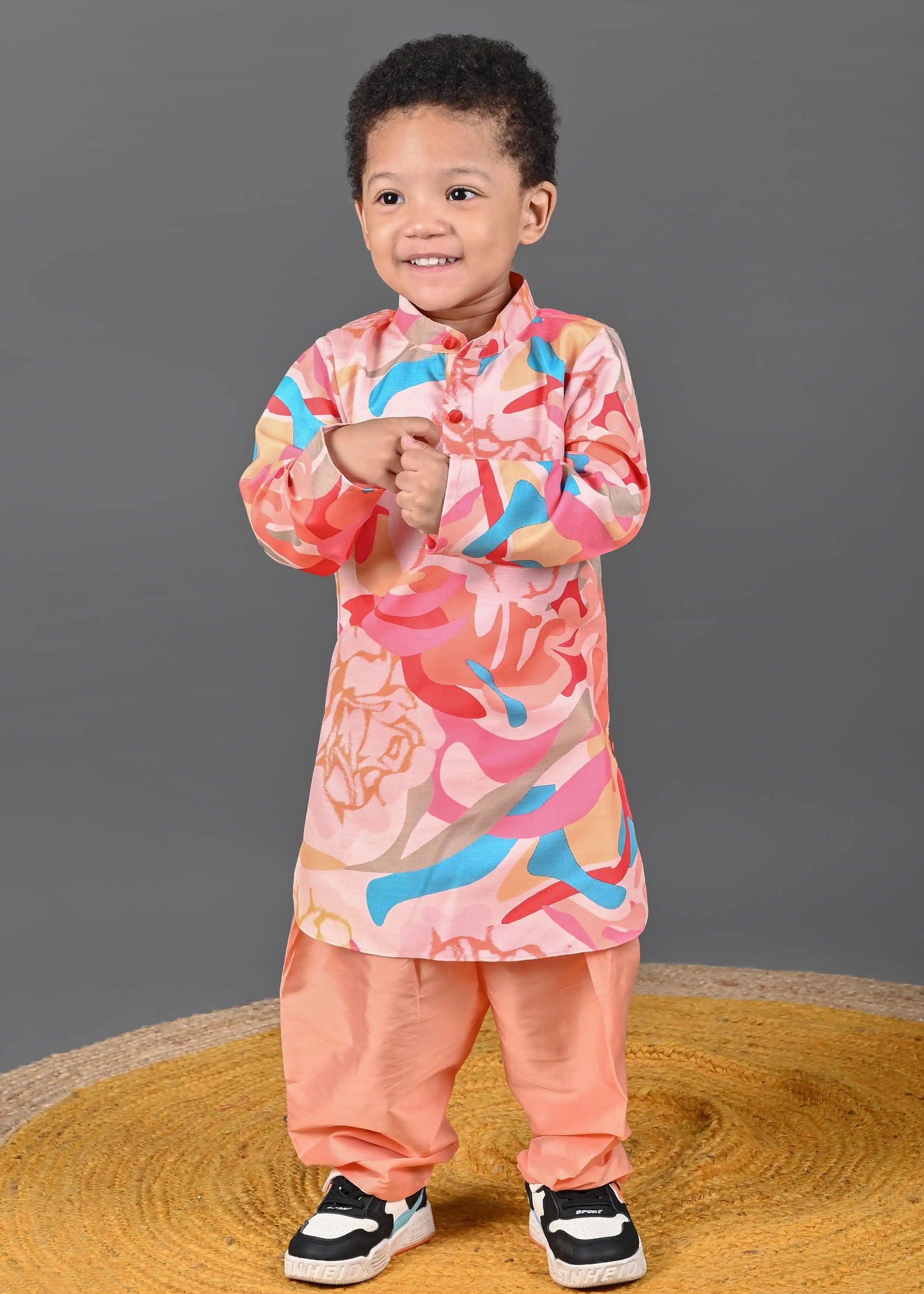 Dapper Drape Kurta Set