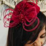 Derby Pearl Berry Fascinator