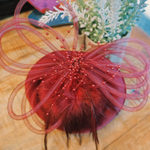 Derby Pearl Berry Fascinator