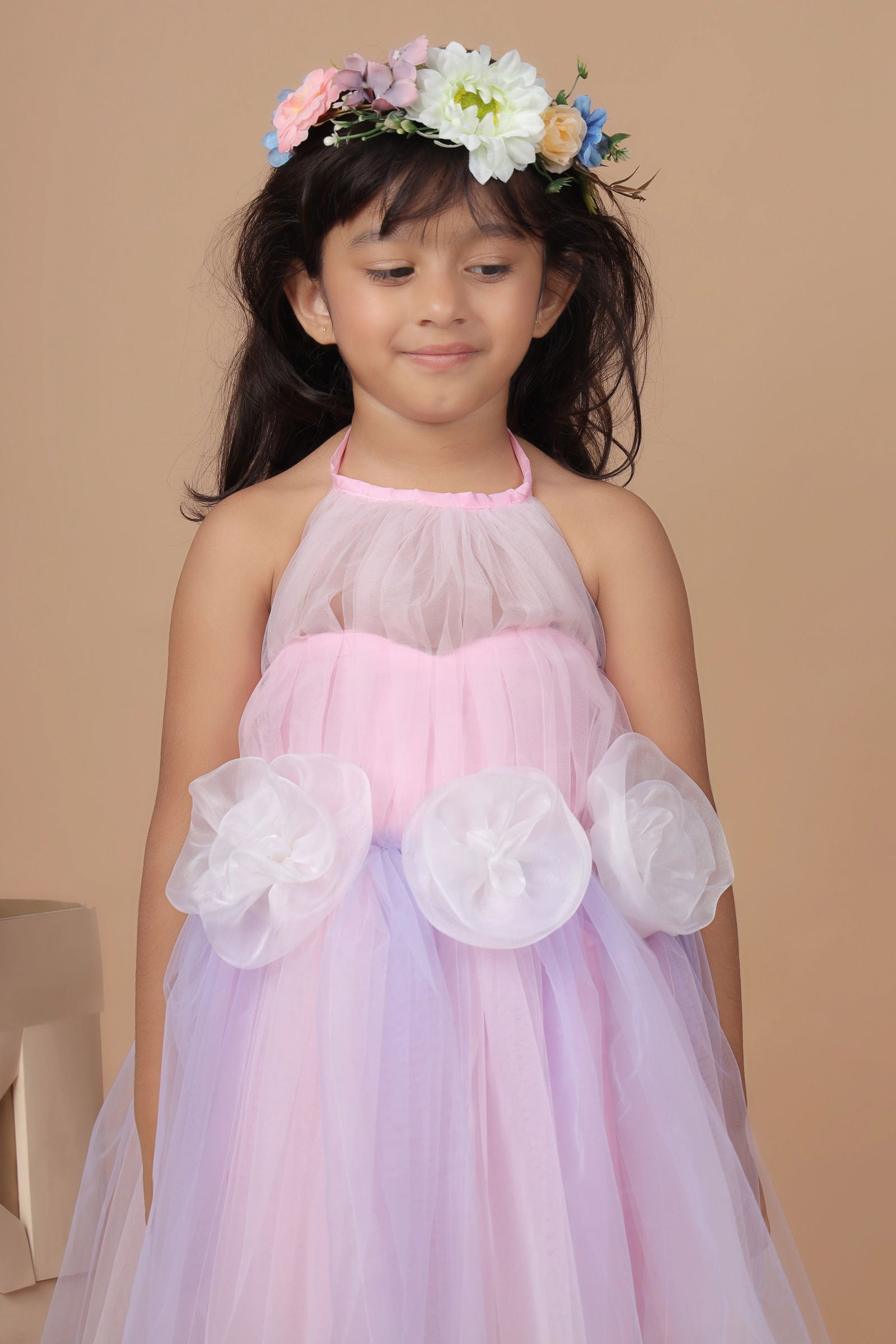Double Bloom Tutu Dress