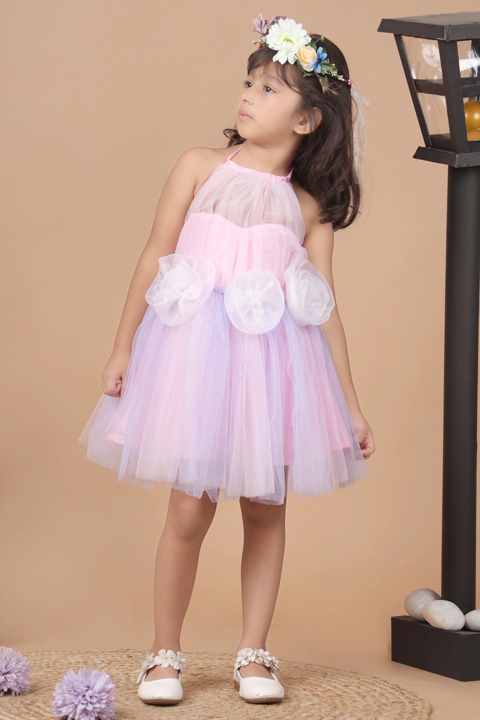 Double Bloom Tutu Dress