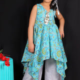 Festive Glory Palazzo Suit
