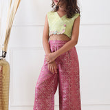 Gul-Mint Noor Brocade Coord Set