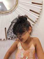 Load image into Gallery viewer, Luxe Black Fascinator
