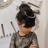 Pearl Veil Hat Fascinator