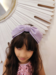 Rhinestone Bow Headband