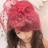Luxe Berry Fascinator