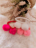 Load image into Gallery viewer, Pom Pom Rubberbands Set of 3
