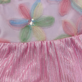 Pink Garden Shimmer Jumpsuit