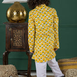 Junior Berry Delight Kurta Set