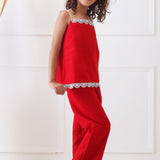 Laal Gulaab Grace Lace Suit Set