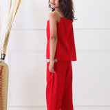 Laal Gulaab Grace Lace Suit Set