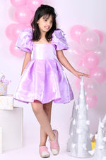 Load image into Gallery viewer, Girls Lavender Frock
