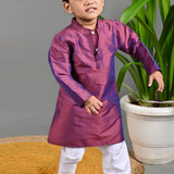 Little kings Kurta Set With Jacket
